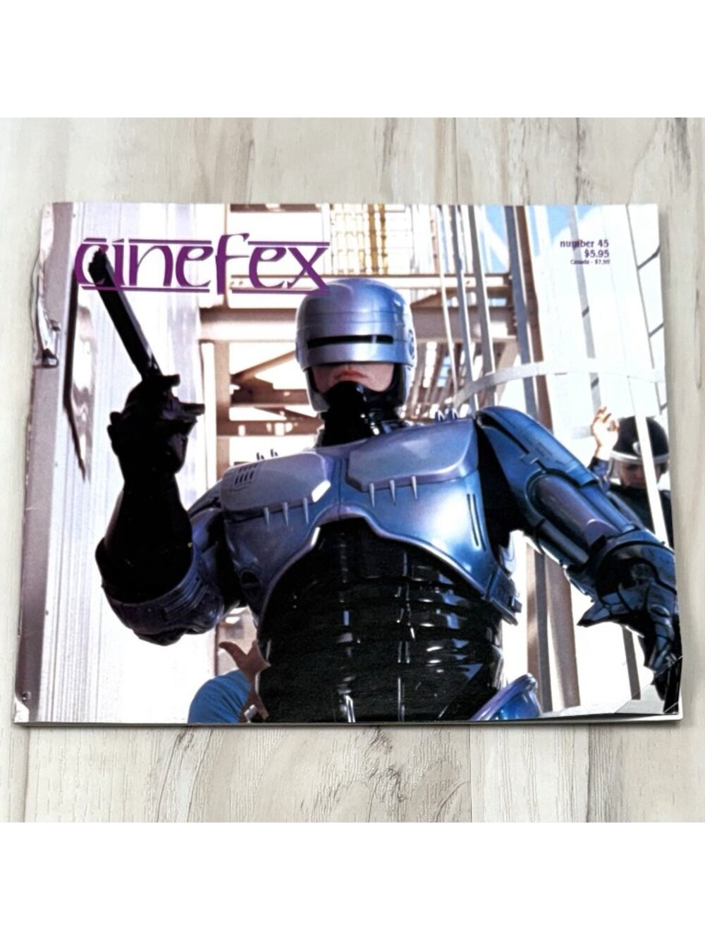VTG CINEFEX Magazine #45 February 1991 RoboCop 2 Die Hard 2 Special Effects SFX